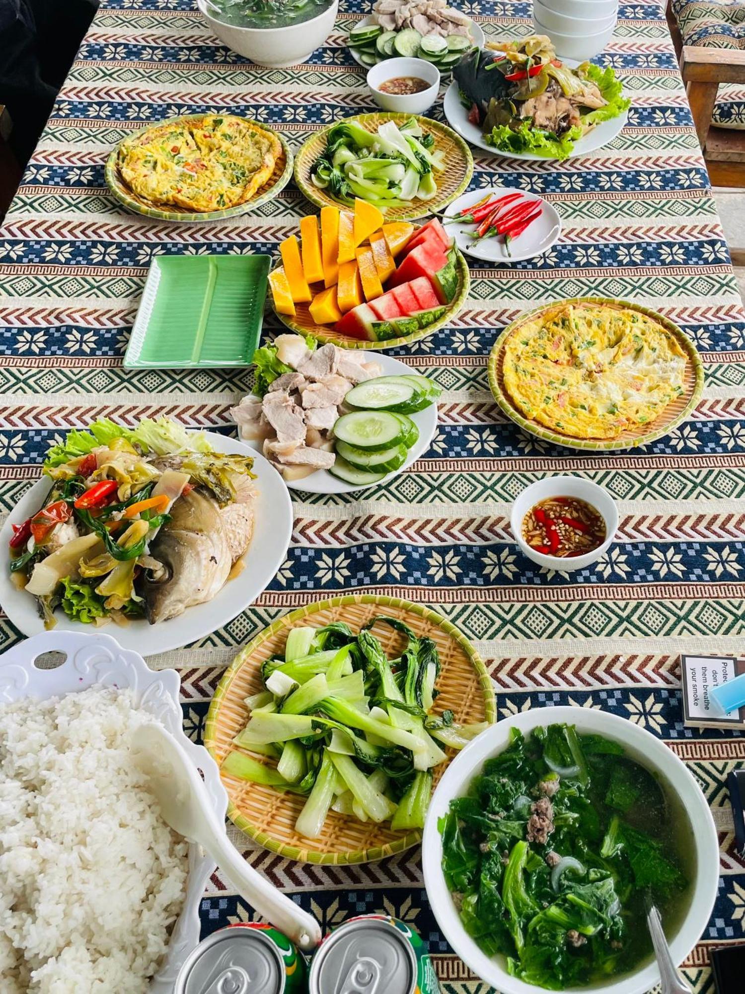 Jungle Boss Travel Lodge Phong Nha Extérieur photo